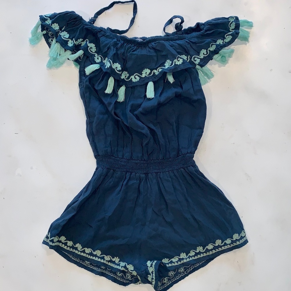 kiwi saint-tropez girls romper size 8